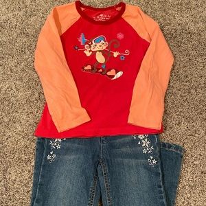 Children’s place and Healthtex girls outfit